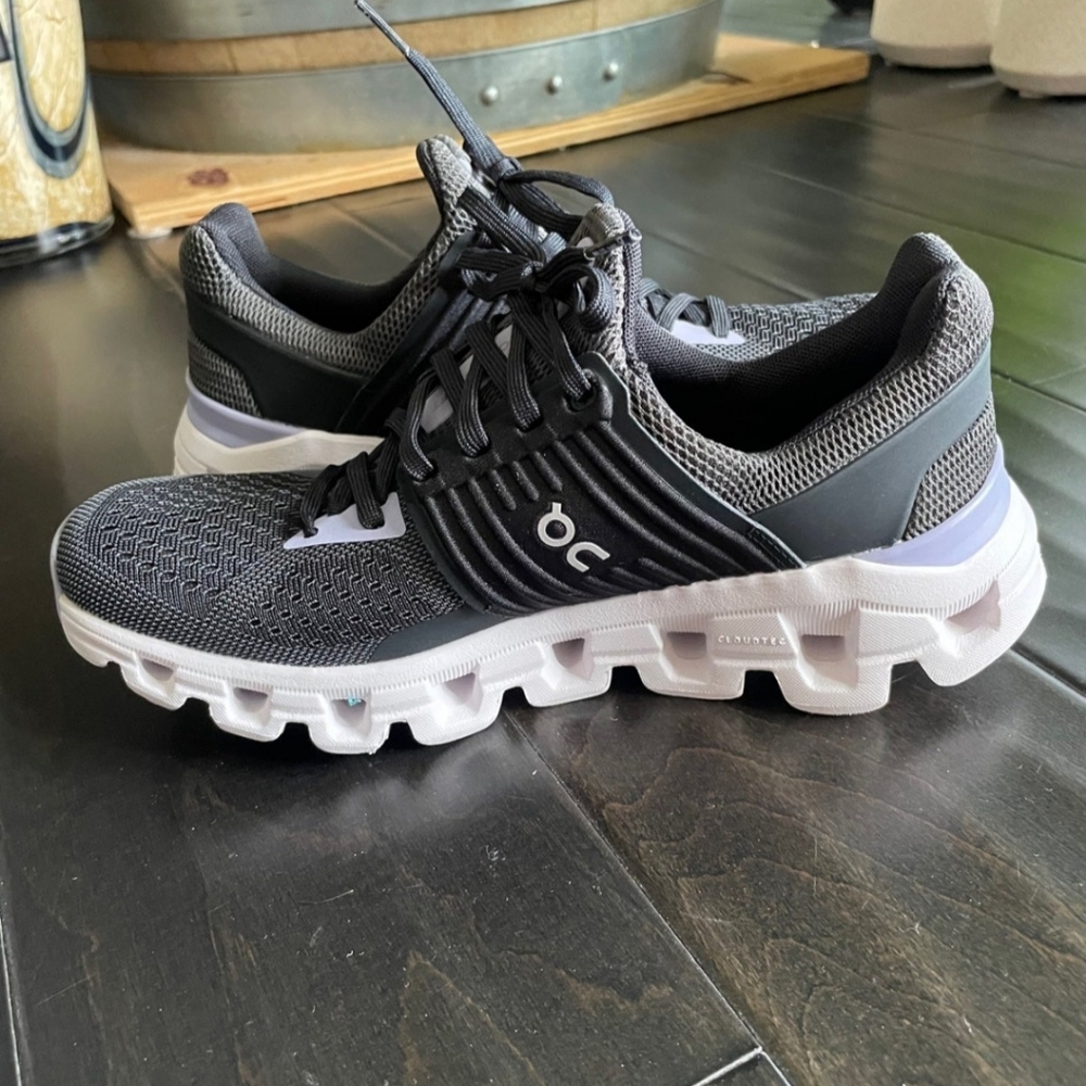 On cloud shoes